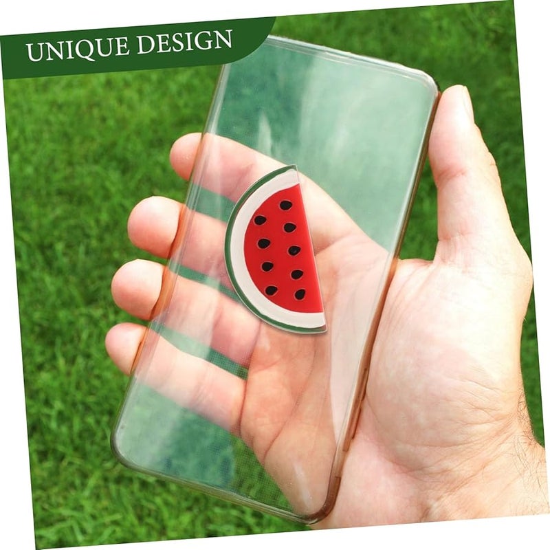 Minkissy 20 Pcs Miniature Watermelon Slice Charms For Crafts Phone Case Decoration 2 Pack - Image 5